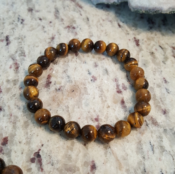 💥1 left!  Tigers Eye quartz power/energy bracelet - Picture 2 of 5